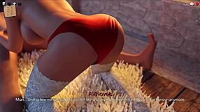 Her BIG TITS wrap MONSTER COCK during intense FOOTJOB pleasure
