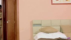 curvy babe with huge bouncin natural tits fucks older guy raw in hotel no condom... gaggin on that monster deepthroat!