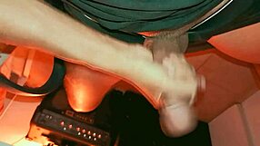 Latino Bodybuilder Moans Leaking Cum in Boxers Post-Gym Solo Jerk