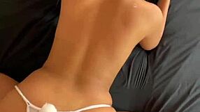 damn this 18yo latina's tiny tits bounce wild riding my huge cock pov rimjob to doggy cumshot