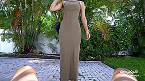 stepmom catches stepson jerking and helps drain his cum quick