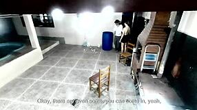 man tricks wife into blowjob then rips clothes for doggystyle sex!