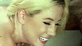 shy petite blonde river lynn deepthroats double interracial cocks