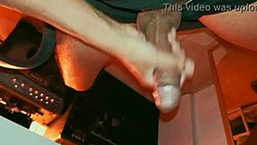 Latino Bodybuilder Moans Leaking Cum in Boxers Post-Gym Solo Jerk