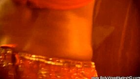 exotic dancer teases with slow strip and ripped clothes reveal