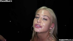 Watch them burst fast from your gloryhole cock tease frenzy