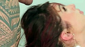 Curvy Redhead Audrey Reid Bent Over for Best Friend's Cumshot Ride