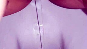 Pregnant european milf's big squirting pussy orgasms hard on toilet solo