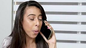 Latina Teen Rides Old Monster Cock Pole to Facial!