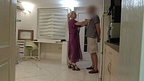 Cute Delivery Guy Returns Flowers I Suck His Cock Deep Blowjob!