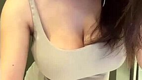 Wanna see my stepmom's elastic ass bounce and milky tits leak?