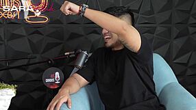 in house of celebrities sara blonde contestant chokes on huge cock during rough office casting fuck