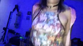 this friki putita in miniskirt rides my cock hard showing off her big latina ass