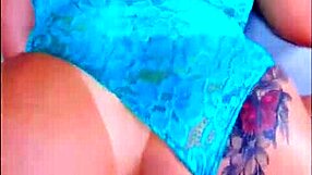 amigo da escola fills hotwife's tight pussy with creampie while hubby watches in sheer lingerie