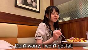 hey look at this gorgeous petite japanese girl with super slim waist servicing her friend erotically with her tiny skinny body