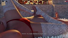 Her BIG TITS wrap MONSTER COCK during intense FOOTJOB pleasure
