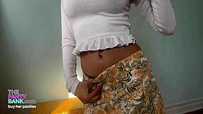 Petite middle eastern teen stretches tight asshole with huge pink dildo