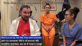 Spy Cam Grabs Mia Sanchez's Petite Latina Pussy Spread in Gyno Exam by Doctor