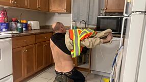 Plumber claims tight teen's virginity right before her big prom night