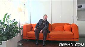 i tease this young russian babe until she begs for my old cock inside