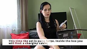 whoa mistress anna tests xspacecup then drains slave's load completely