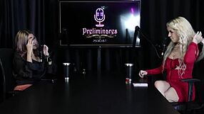 Kyra Sex and Bia Hot Show Anal Prolapse Exposing Pussy Tits Ass in Sheer Red