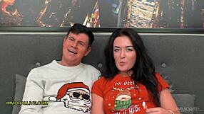 Porn newbie Sofia de Bum's huge ass makes Dan cum twice in rough casting fuck