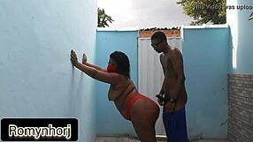 chubby carioca pounds ass backyard hardcore