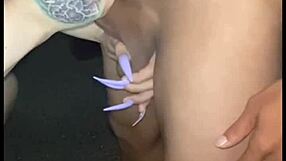 Wanna see this black monster cock detonate my throat deep?