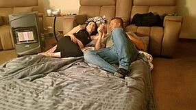 horny stepsis bigjoefuckalot rides cock cowgirl with ass to mouth and facial cumshot