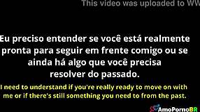 minha esposa ainda pensa no ex parte 4 with brunette blowjob cuckold