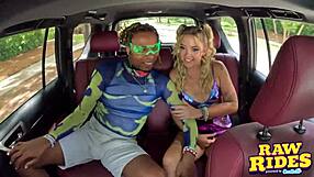 Hey, blonde raver, suck and ride that bbc from your black boyfriend in the ride share?