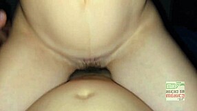 Hot Mexicana Squirts Princess Juices Riding Petite Wife's Tight Pussy On Cock