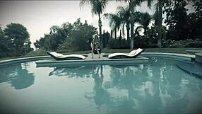 jillian jansen ditches sunbathing fucks seth cock poolside pussy