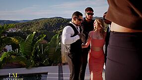 irish snowbunny tina snow faces unexpected bbc gangbang at photoshoot