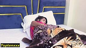 Thief pounds beautiful Indian teen pussy so hard!