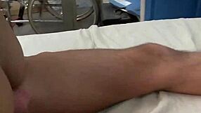 Shemale nurse tgurl rides patient cock hospital crossdress cumshot fetish