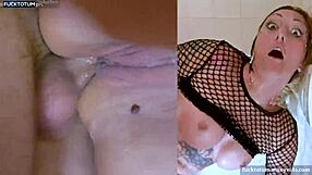 submissive wife endures brutal anal gaping destruction with ass piss degradation