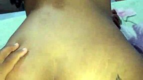 amateur asian brunette flashes huge tits pierced nipples in fishnets