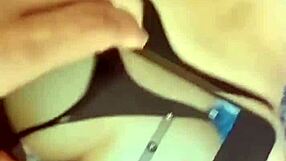 Colombian housewife bends over homemade for intense doggystyle licking action