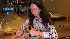 wanna see me suck dick in sushi bar toilet then eat cum rolls?