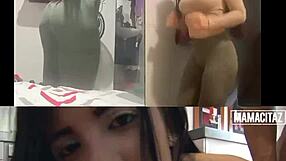 colombiana nicole medallo doggy fucked and milk-gulped hard