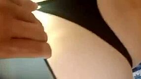 Colombian housewife bends over homemade for intense doggystyle licking action