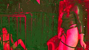 Milf Dominatrix Chokes Me with Harness While I Fuck Her Wet Pussy!