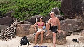 i met this cute latina at the beach and went to her place to fuck hard