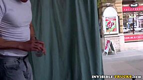 hey this blonde babe got picked up fisted hard right in the truck!!