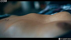 Vampire milf turns 18+ puck into lezdom pussy slave