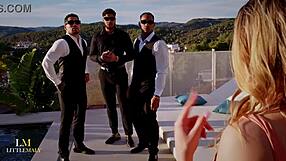 irish snowbunny tina snow faces unexpected bbc gangbang at photoshoot