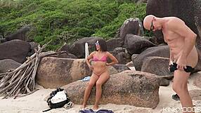 i met this cute latina at the beach and went to her place to fuck hard