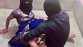 Indian village big boobs bounce in homemade ranch titty fuck